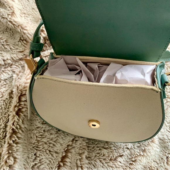 Vegan Canvas Boho Purse - Picture 2 of 5